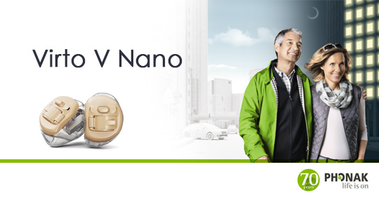 峰力Virto V Nano納米助聽器
